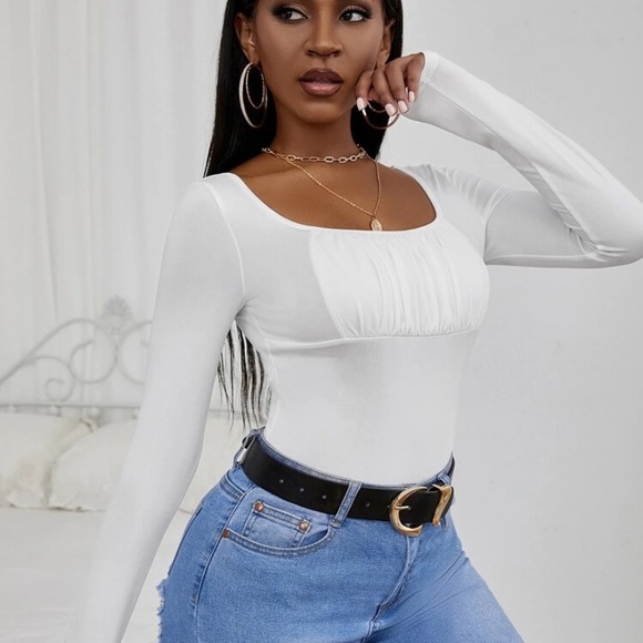 Scoop neck bodysuit - Picture 4 of 5